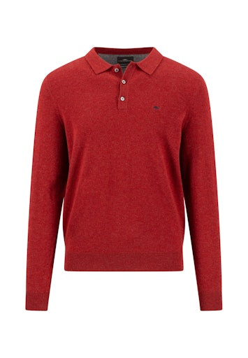 Polo's korte mouw rood Fynch-Hatton