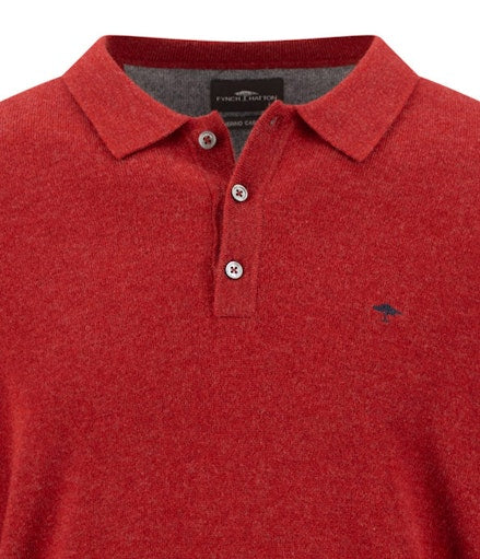 Polo's korte mouw rood Fynch-Hatton