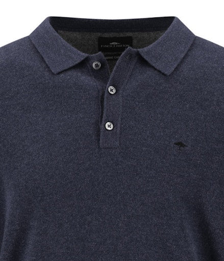 Polo's korte mouw navy Fynch-Hatton