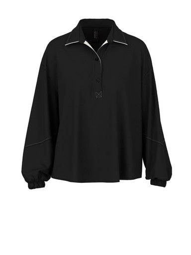 Blouses lange mouw zwart Marc Cain Sports