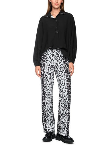 Blouses lange mouw zwart Marc Cain Sports