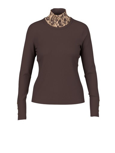 T-shirts korte mouw bruin Marc Cain Sports
