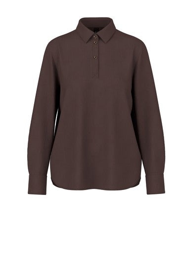 Blouses lange mouw bruin Marc Cain Sports