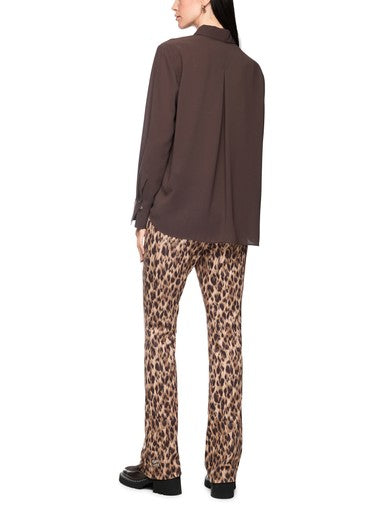 Blouses lange mouw bruin Marc Cain Sports