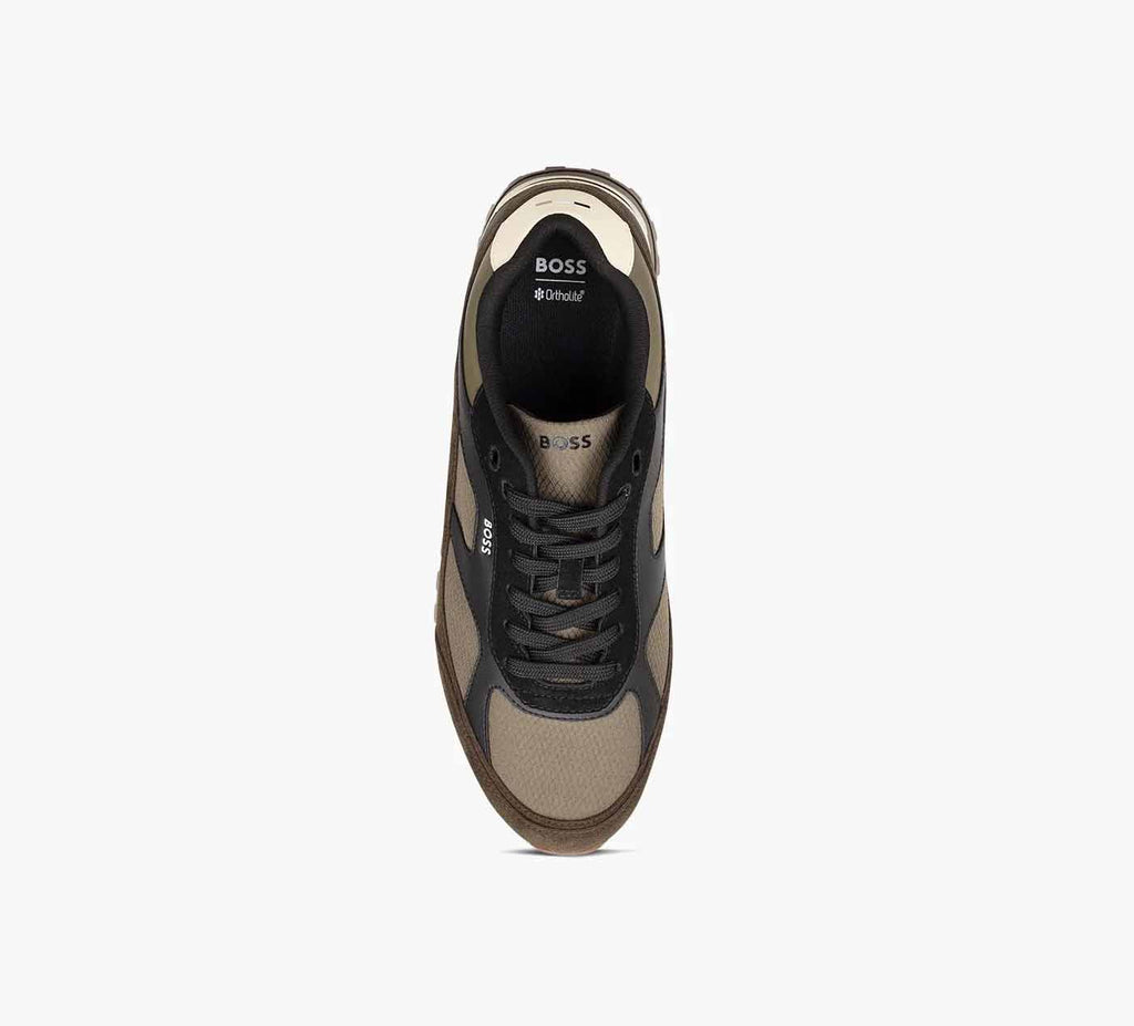 Sneakers bruin Boss Men Black