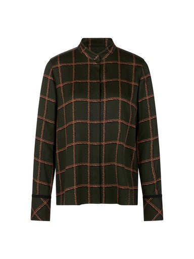 Blouses lange mouw groen Marc Cain