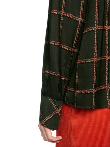 Blouses lange mouw groen Marc Cain
