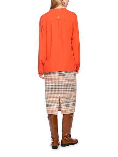 Blouses lange mouw oranje Marc Cain
