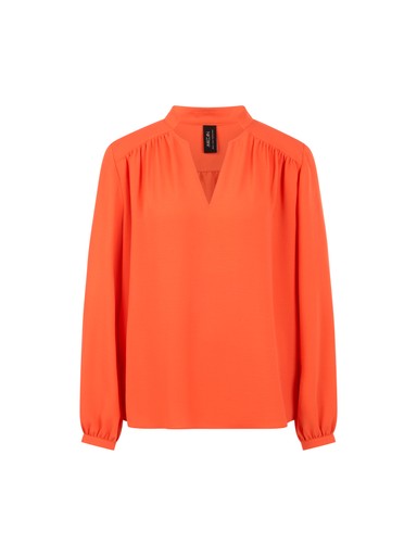 Blouses lange mouw oranje Marc Cain