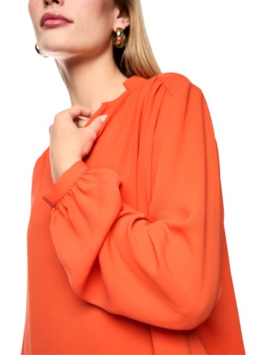 Blouses lange mouw oranje Marc Cain