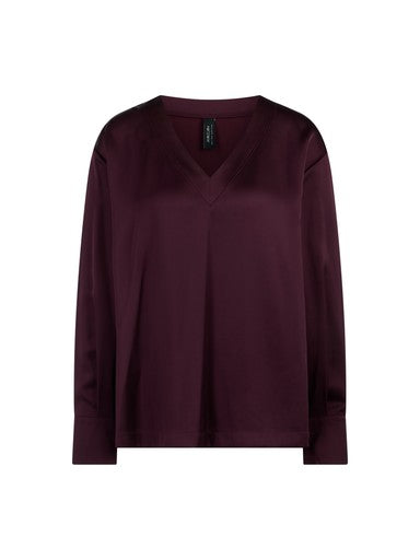 Blouses lange mouw bordeaux Marc Cain