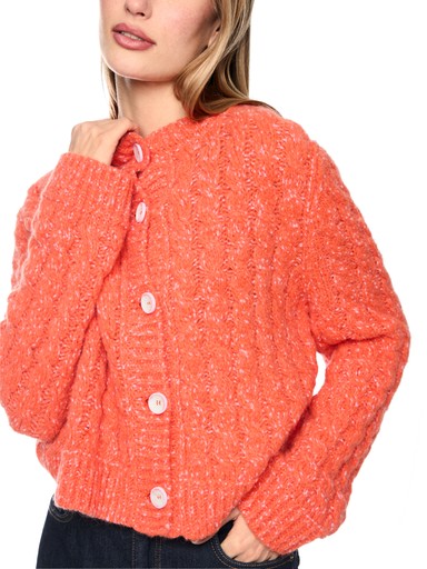 Cardigans oranje Marc Cain