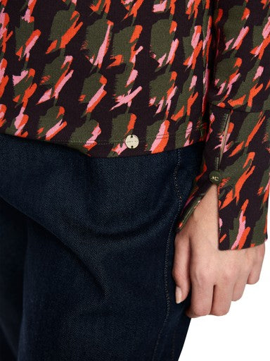 T-shirts korte mouw oranje Marc Cain