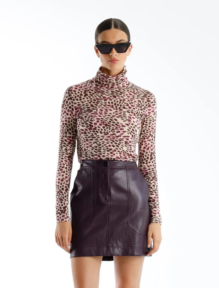 T-shirts lange mouw bordeaux Julia June