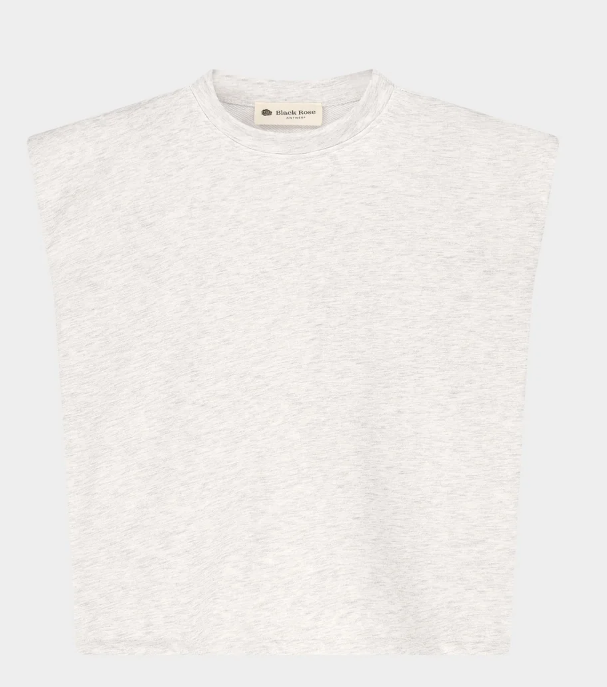 Tops grijs BLACK ROSE