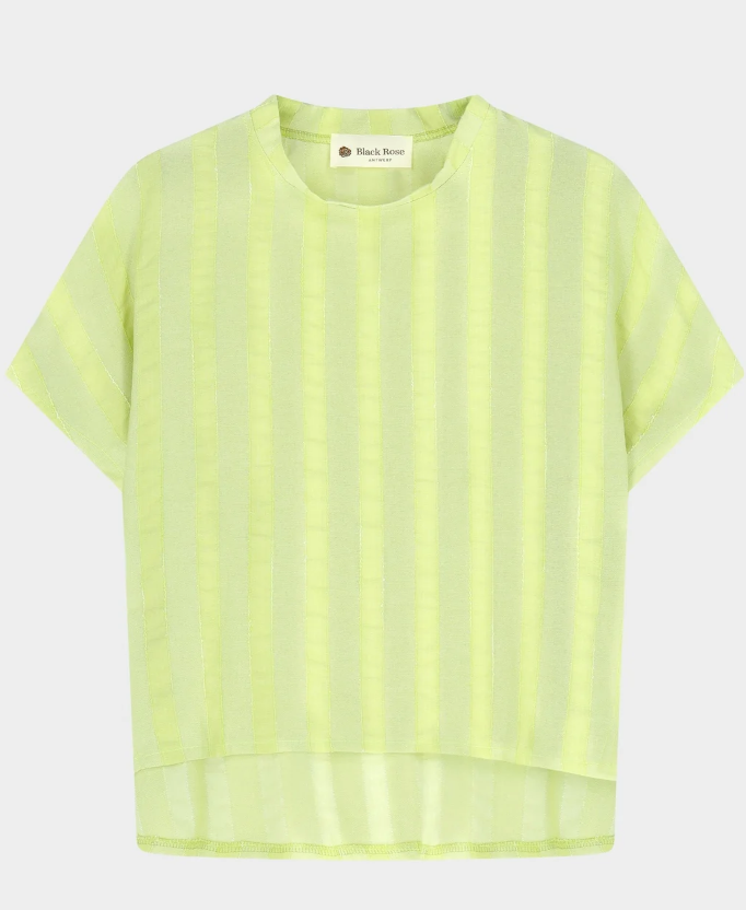 Tops groen BLACK ROSE