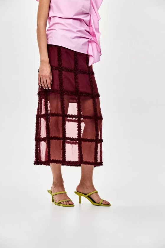 Rokken bordeaux CKS
