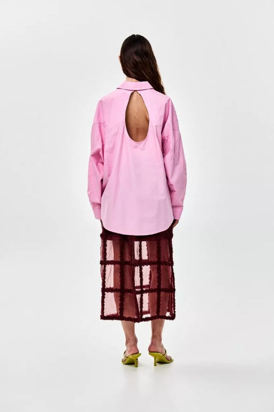Blouses lange mouw roze CKS