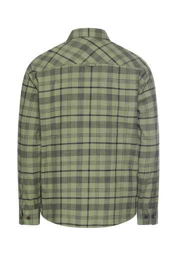 Hemden lange mouw groen Camel active