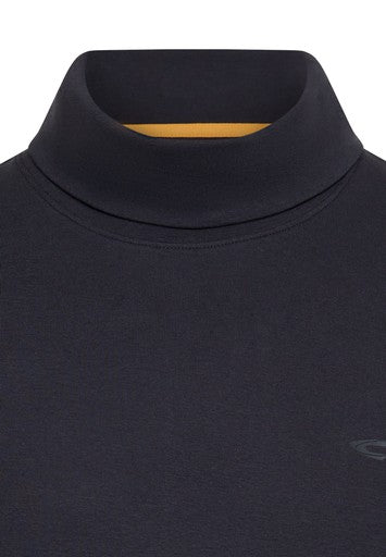 T-shirts lange mouw navy Camel active
