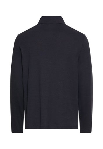T-shirts lange mouw navy Camel active
