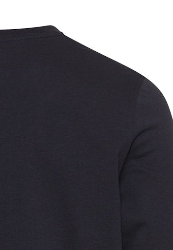T-shirts lange mouw navy Camel active