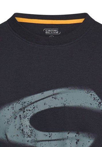 T-shirts korte mouw navy Camel active
