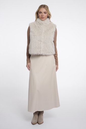 Bodywarmers beige Rino&Pelle