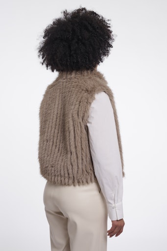 Bodywarmers beige Rino&Pelle