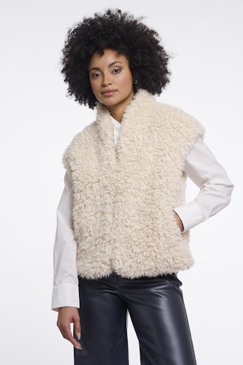Bodywarmers beige Rino&Pelle