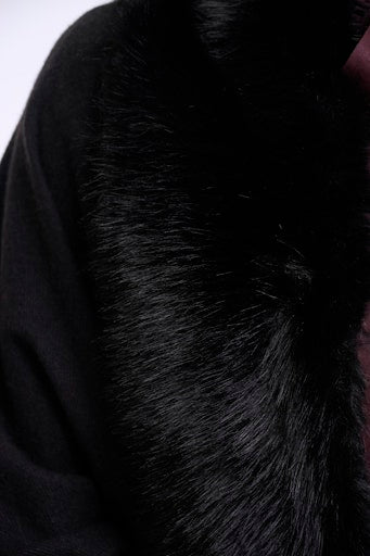 Poncho's zwart Rino&Pelle