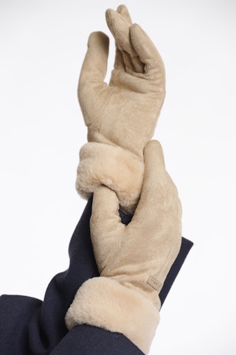 Handschoenen beige Rino&Pelle