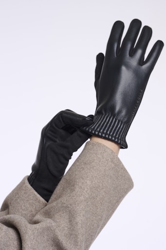 Handschoenen zwart Rino&Pelle
