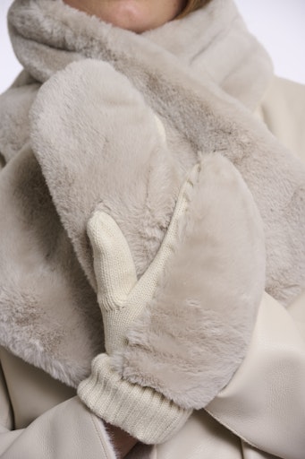 Handschoenen beige Rino&Pelle