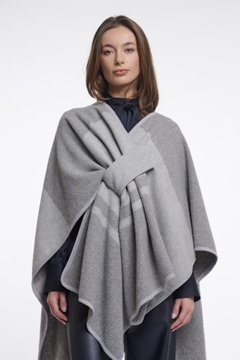 Poncho's grijs Rino&Pelle