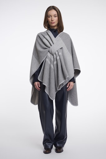 Poncho's grijs Rino&Pelle