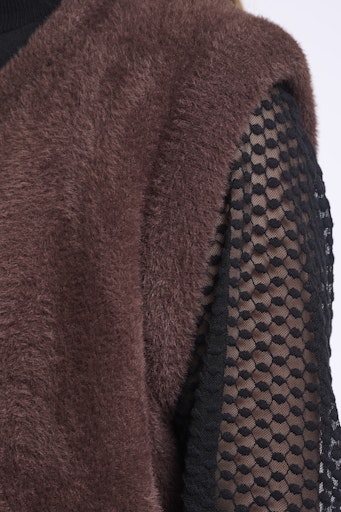 Bodywarmers bruin Rino&Pelle