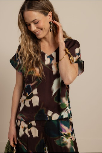 Blouses lange mouw multicolor Studio Anneloes