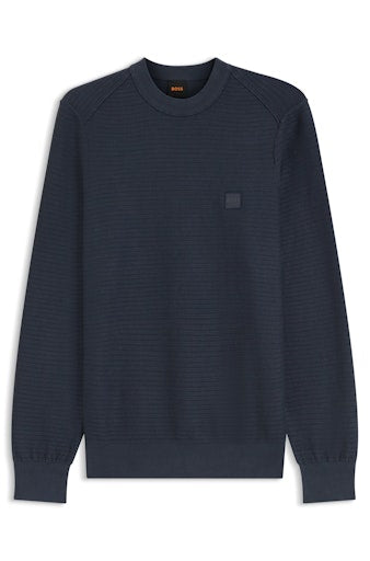 Pulls blauw Boss Men Orange