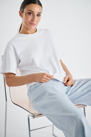 T-shirts korte mouw wit Marie Méro