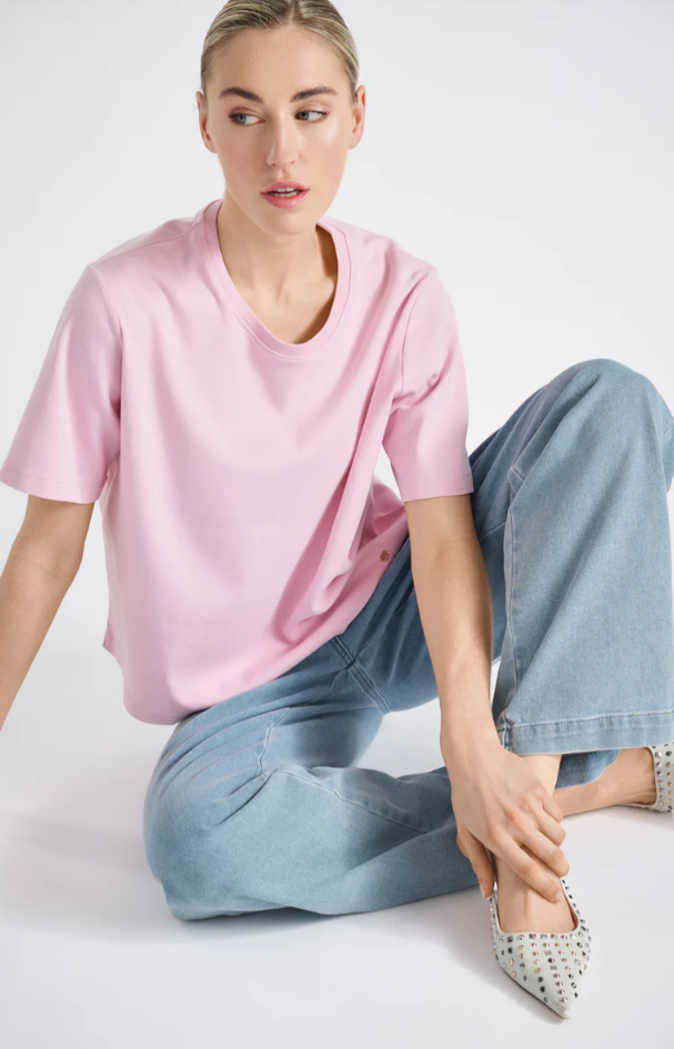 T-shirts korte mouw roze Marie Méro