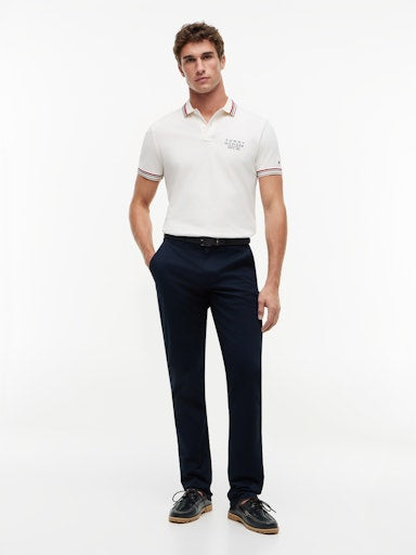 Polo's korte mouw beige Tommy Hilfiger