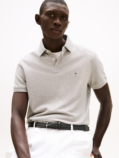 Polo's korte mouw grijs Tommy Hilfiger
