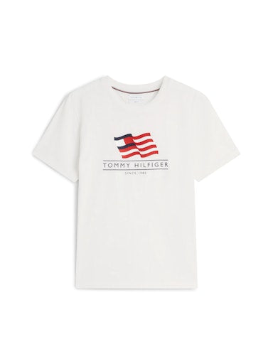 T-shirts korte mouw beige Tommy Hilfiger