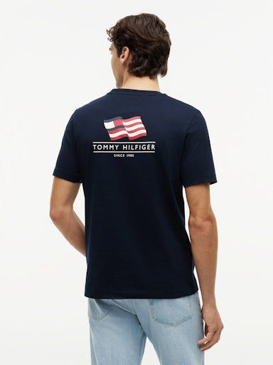 T-shirts korte mouw navy Tommy Hilfiger