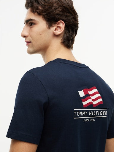 T-shirts korte mouw navy Tommy Hilfiger