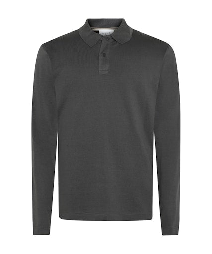 Polo's lange mouw grijs Pierre Cardin