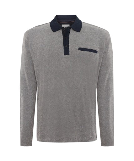 Polo's lange mouw multicolor Pierre Cardin