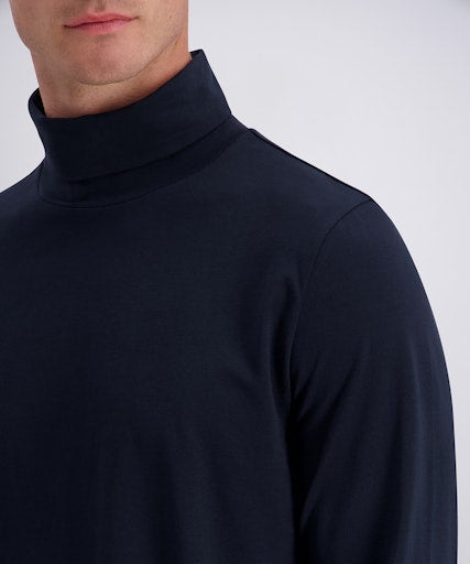 T-shirts lange mouw navy Pierre Cardin