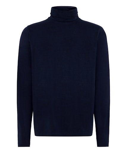 T-shirts lange mouw navy Pierre Cardin